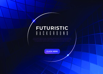 Poster - Realistic Abstract Technological Black Background for your Design . Isolated Vector Elements