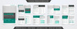 © Fuadi Alhusini - minimalist bifold brochure template with modern layout and clean style use for business proposal and annual report