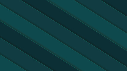 Wall Mural - Abstract turquoise background in the form of straight lines.