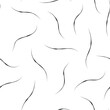© Елена Скрипченко - Monochrome abstract wavy lines on a white background. Vector seamless pattern. Design for cloth, print, wrapping.