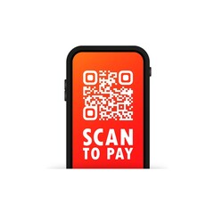 Aufkleber - Qr code frame vector set. Mobile application, QR code scanning in smartphone. Scan me phone tag. Qr code mock up, mockup. Barcode smartphone id icon. Mobile payment
