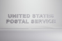 United States Postal Service Word Usps Postage
