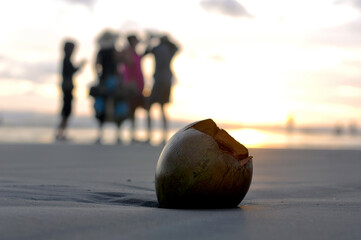 person on the beach