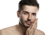 © blackday - Portrait of young handsome man with wet face