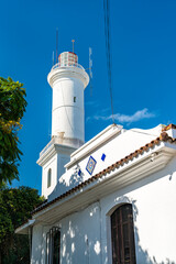 Wall Mural - Faro de Colonia del Sacramento, a lighthouse in Uruguay