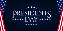 USA Presidents Day - Washington's Birthday Celebrate Banner Background. Vector Illustration.