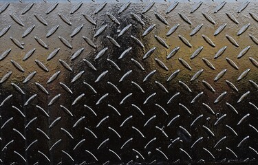 black Steel plate texture   black Steel plate background