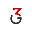 3g logo design vector icon