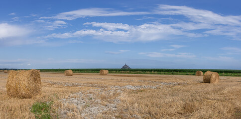 Canvas Print - Mont-Saint-Michel