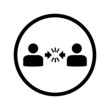 © Ade - Conflict Resolution vector icon symbol isolated