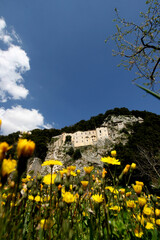 Wall Mural - Paesaggio con eremo