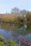Fototapeta Pomosty - River Kennet and Avon Canal - Reading UK
