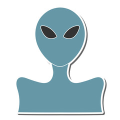Poster - aliens hand drawn doodle stickers design vector illustration