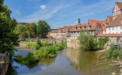 Poster - Schwaebisch Hall in Southern Germany