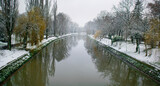 Fototapeta  - river in winter