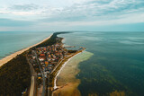 Fototapeta Miasto - Półwysep na Bałtyku
