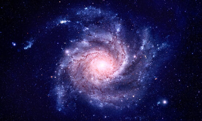 swirling galaxy - elements of this image furnished by nasa