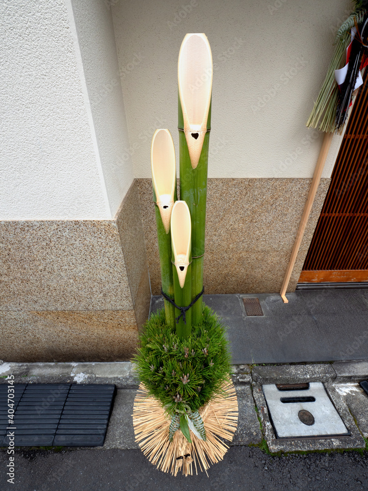 門松,正月飾り,正月,年中行事,青竹,1月,お飾り,お正月,新春,正月