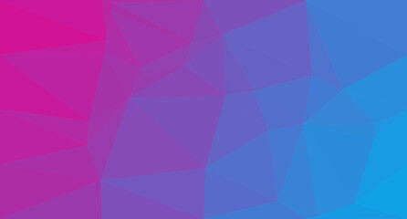 Poster - Abstract polygonal illustration. Vector geometric background. Abstract low poly background design. low poly crystal rainbow gradient. Abstract background