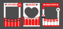 Photo Booth Props Frame Valentines Day Wedding