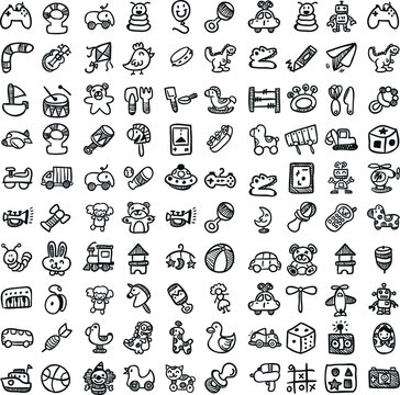 set of icons