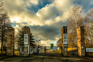 Canvas Print - Alte Stadion Chemnitz