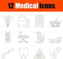 Poster - Medical Icon Set