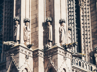 Canvas Print - Burgos gothic cathedral, Castilla Leon, Spain