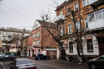 Wall Mural - Old streets of the historical center of Rostov-on-Don