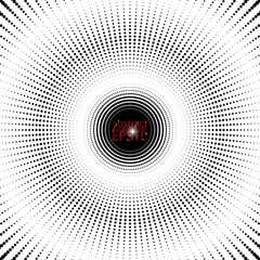 Poster - EPS10 halftone abstract vector background. Graphic effect based on circles shapes. An easy to use element. Perfect for any use you want to make of it.