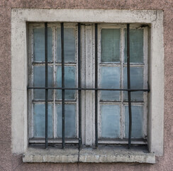 old wooden window