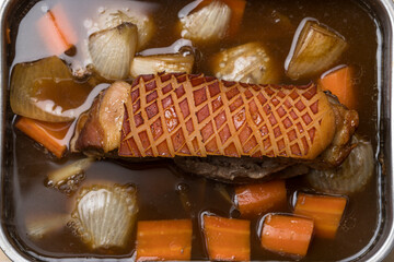 Poster - bavarian roast pork