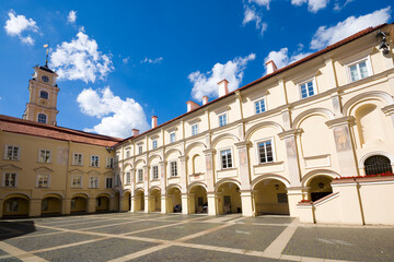 Poster - The Grand Courtyard of Vilnius University in the Old Town of Vilnius, Lithuania