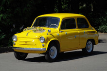 Old Nice Yellow Car