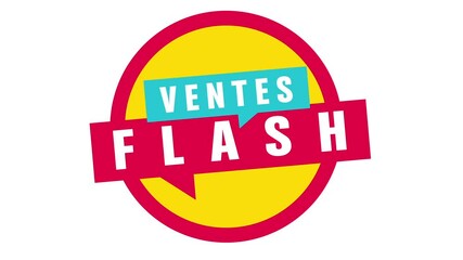 Sticker - ventes flash