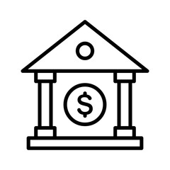 Sticker - Bank Icon