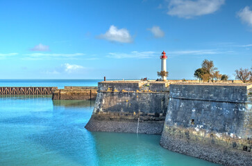 Sticker - Saint Martin de Ré, France, HDR Image