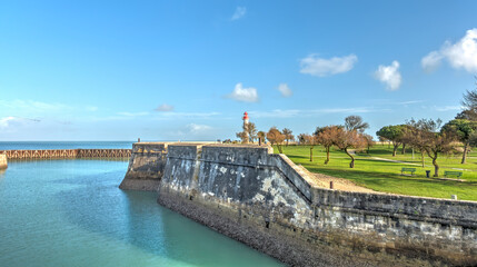 Canvas Print - Saint Martin de Ré, France, HDR Image