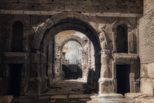 The Lefke Gate Of The Ancient City Walls Of Iznik (Nicea) In Infrared