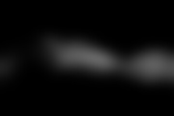 Wall Mural - soft white fog for photo element overlay. isolated fog in a black background. additional graphics fo
