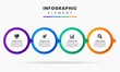 © Kamaroz Shidiq - Vector Graphic of Infographic Element Design Templates with Icons and 4 Options or Steps. Suitable for Process Diagram, Presentations, Workflow Layout, Banner, Flow Chart, Infographic.