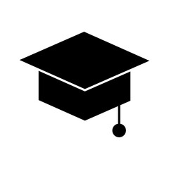 Canvas Print - Student Hat Icon