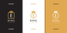 Letter E Crown Logo Collection