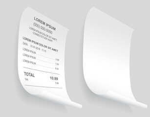 Aufkleber - payment check isometric 3d. buying financial invoice bill purchasing calculate pay vector isolated. 