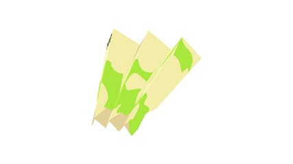 Poster - Map icon animation best object on white background