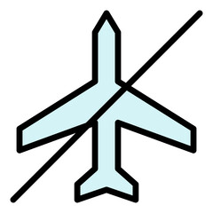 Sticker - Airplane Mode Off Icon