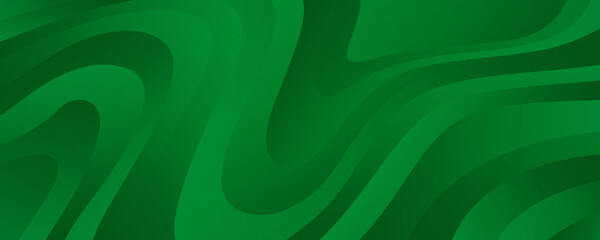 Poster - Geometric Green Background with Diagonal Stripes and Gradients. Vector Minimalist Backdrop for Traditional Irish St. Patrick Day