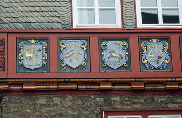 Poster - Wappen am Rathaus in Herborn