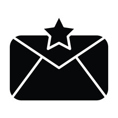 envelope mail message icon vector