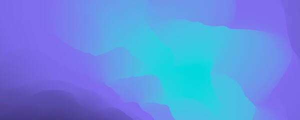 Wall Mural - abstract modern gradient background, trendy colorful futuristic backdrop, dynamic fluid wave teal pu